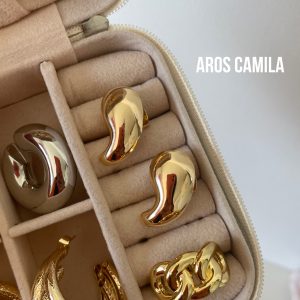 Aros Camila – gota invertida