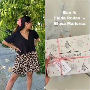 Box 4: Falda Rodas + Blusa Mallorca