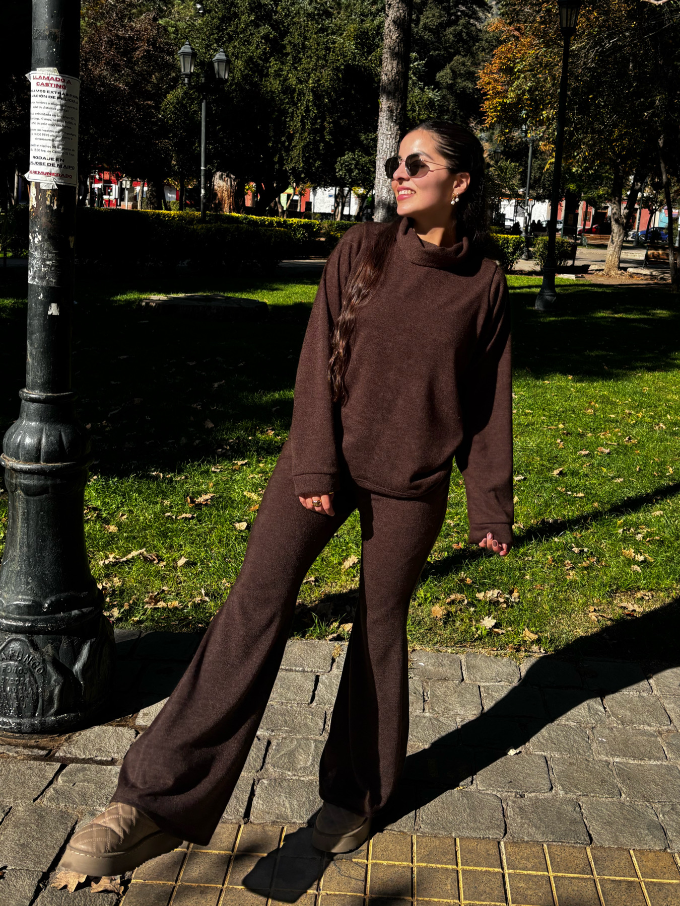 Conjunto Bucarest Lanilla Café