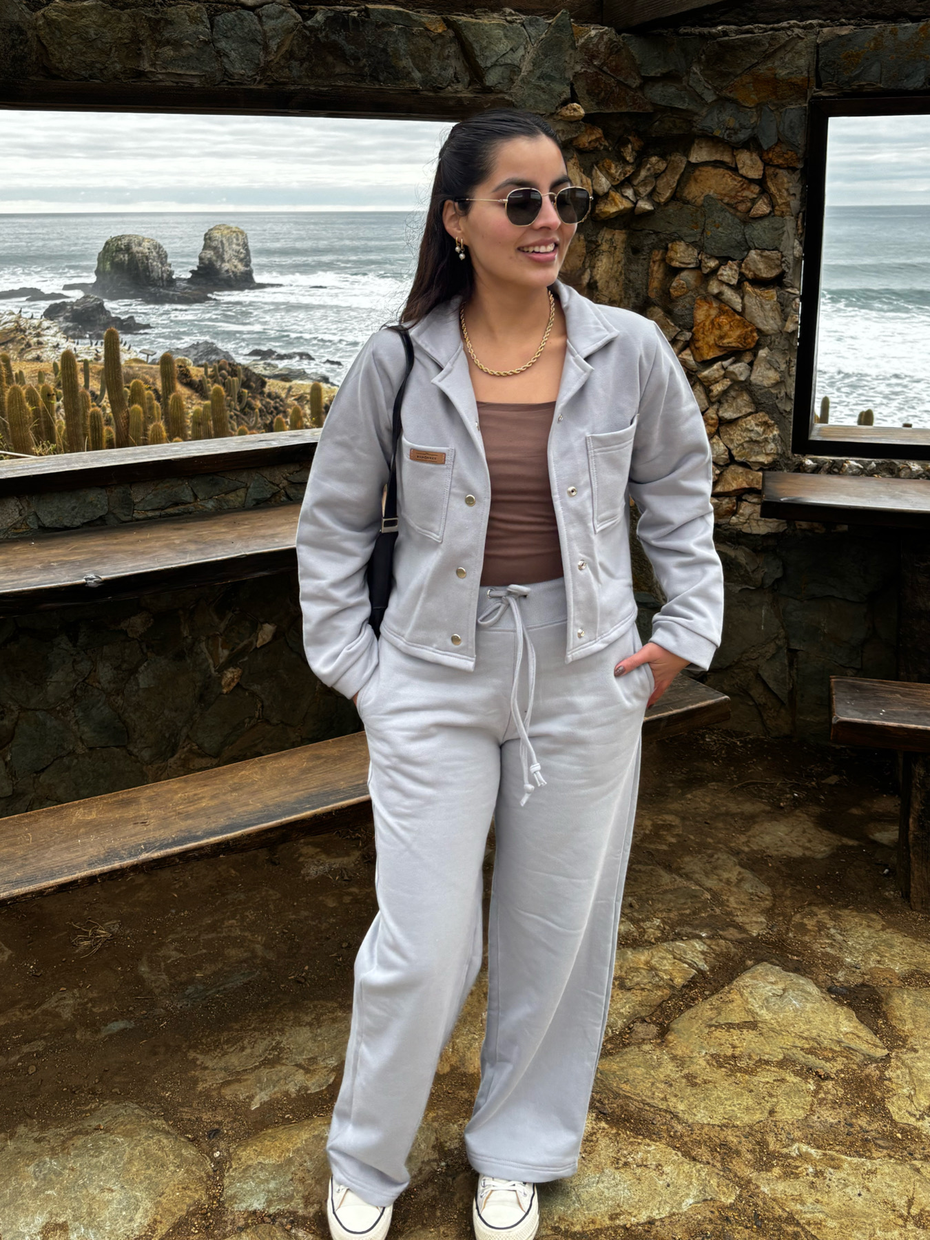 Conjunto Londres Gris Perla