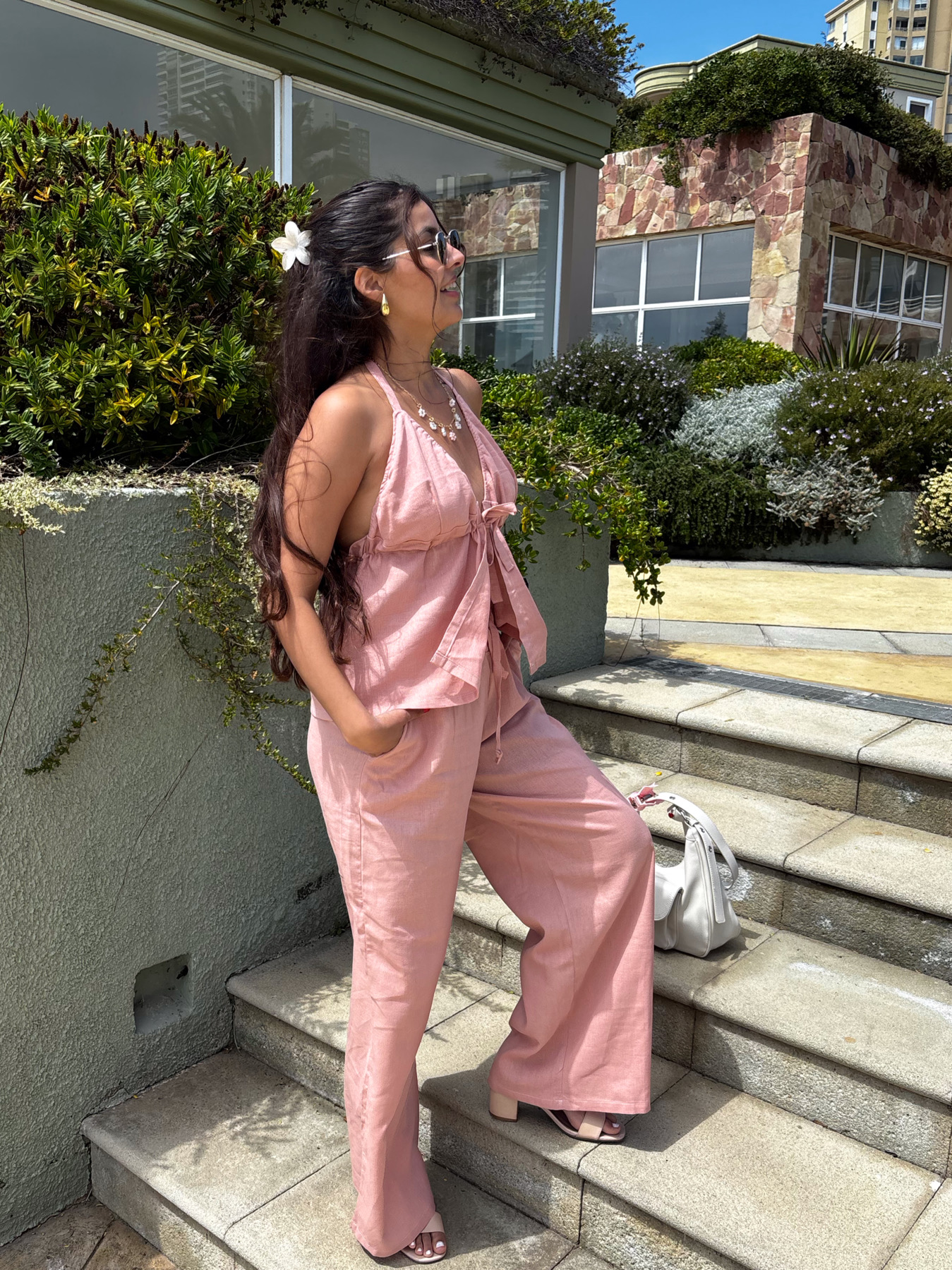 Solo Blusa Ibiza Rosado
