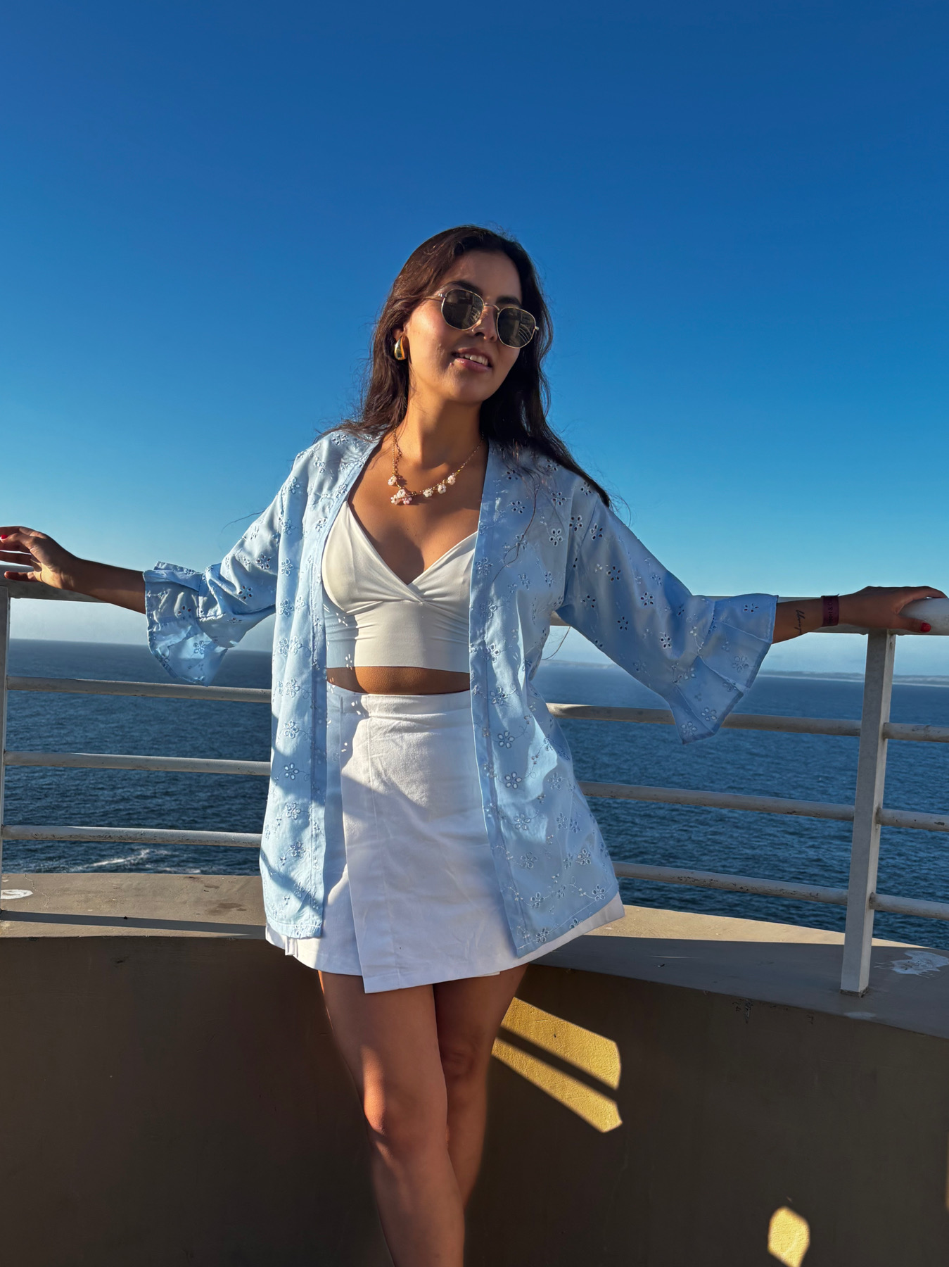 Kimono Malaga Celeste