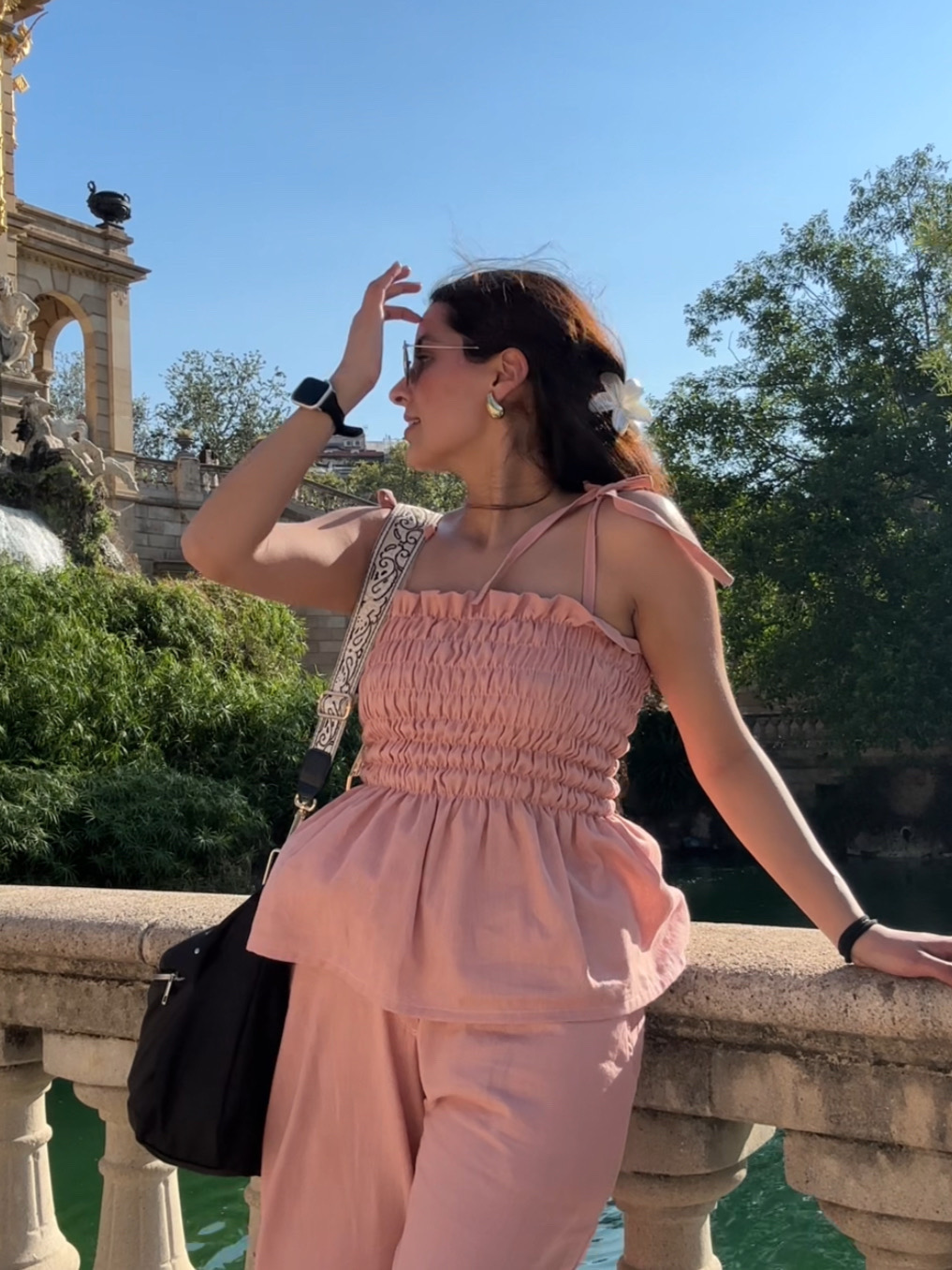 Solo Blusa Lisboa Rosada