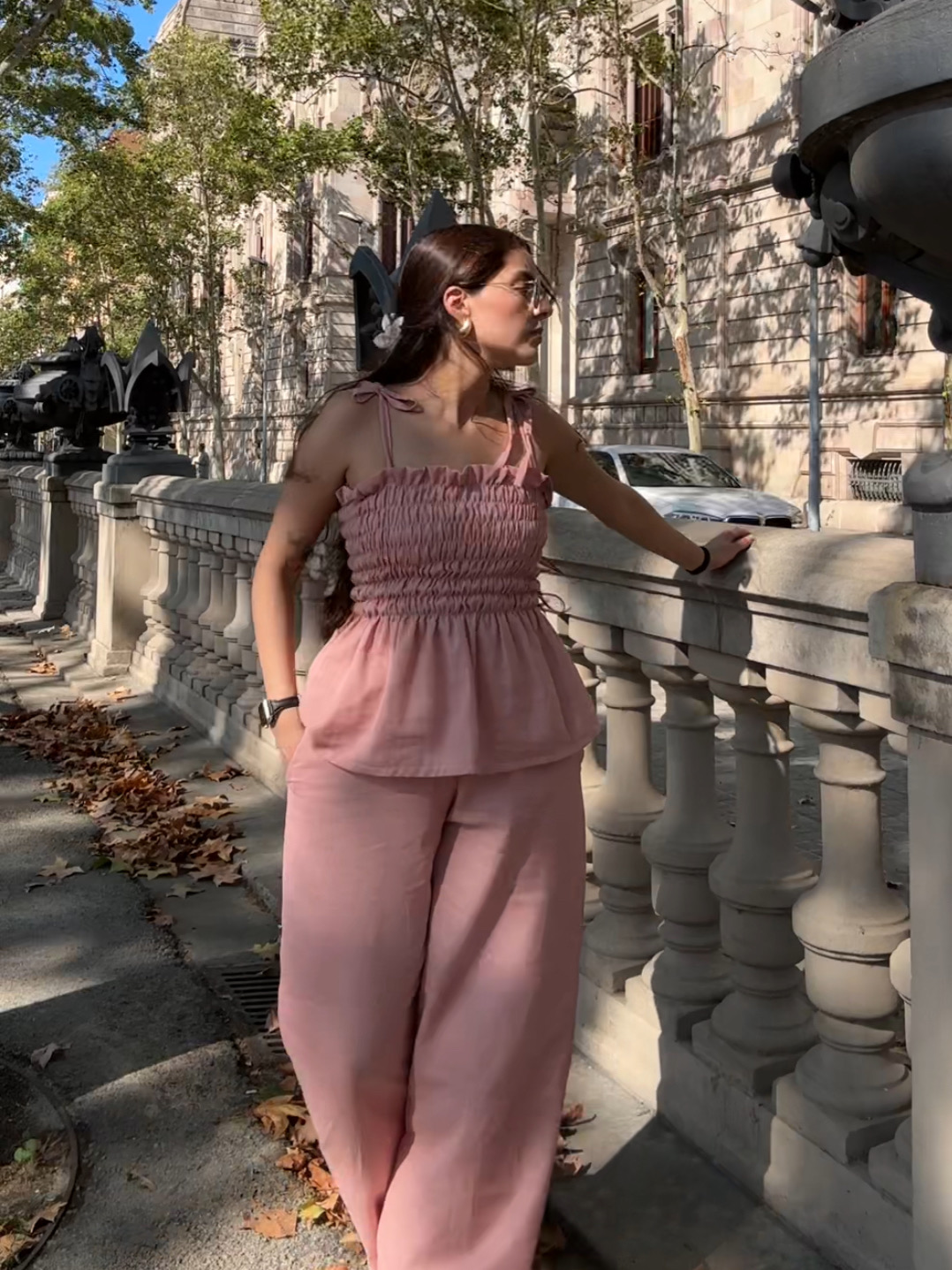 Solo Blusa Lisboa Rosada