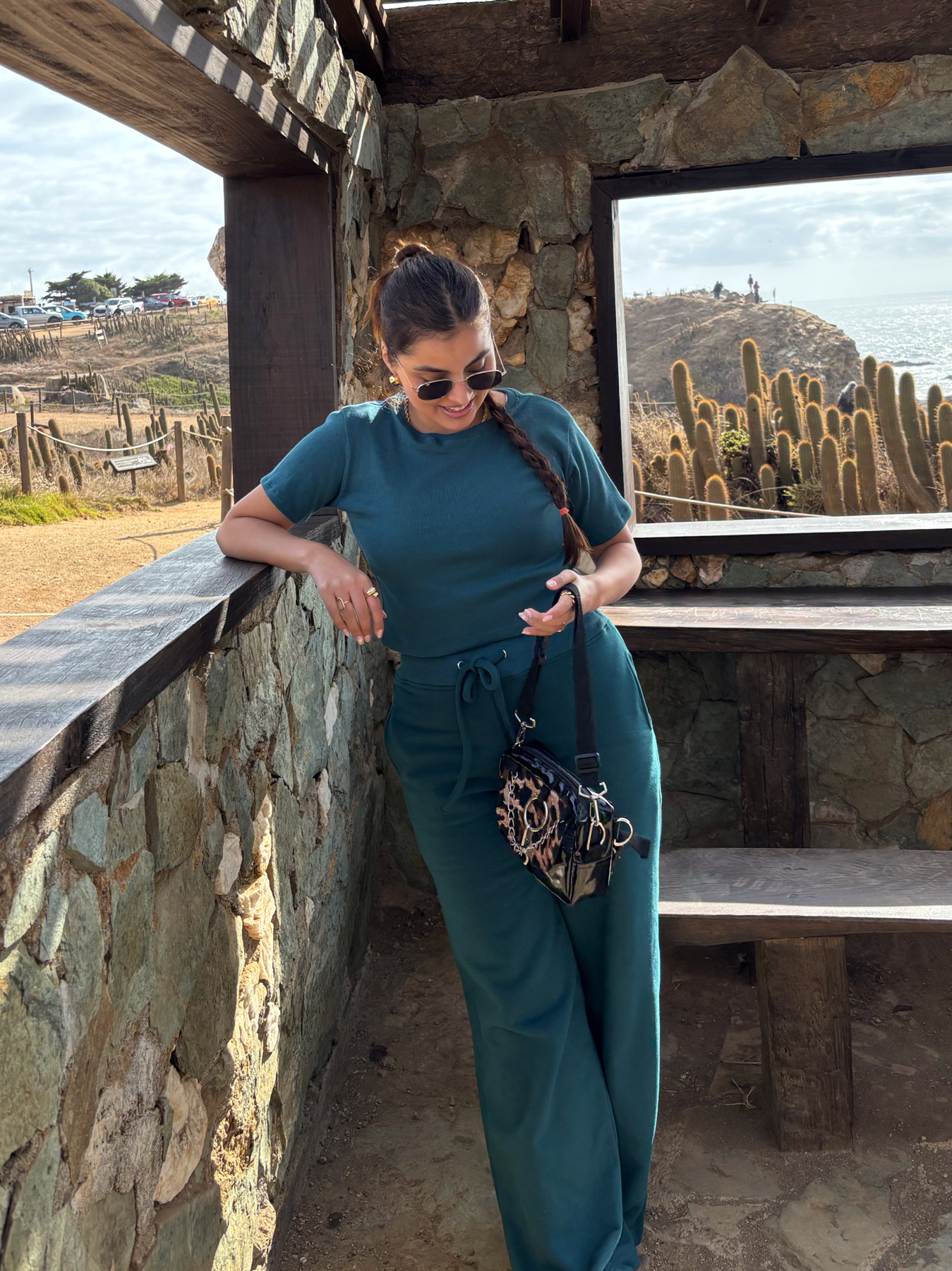 Conjunto Kioto – Verde Petroleo