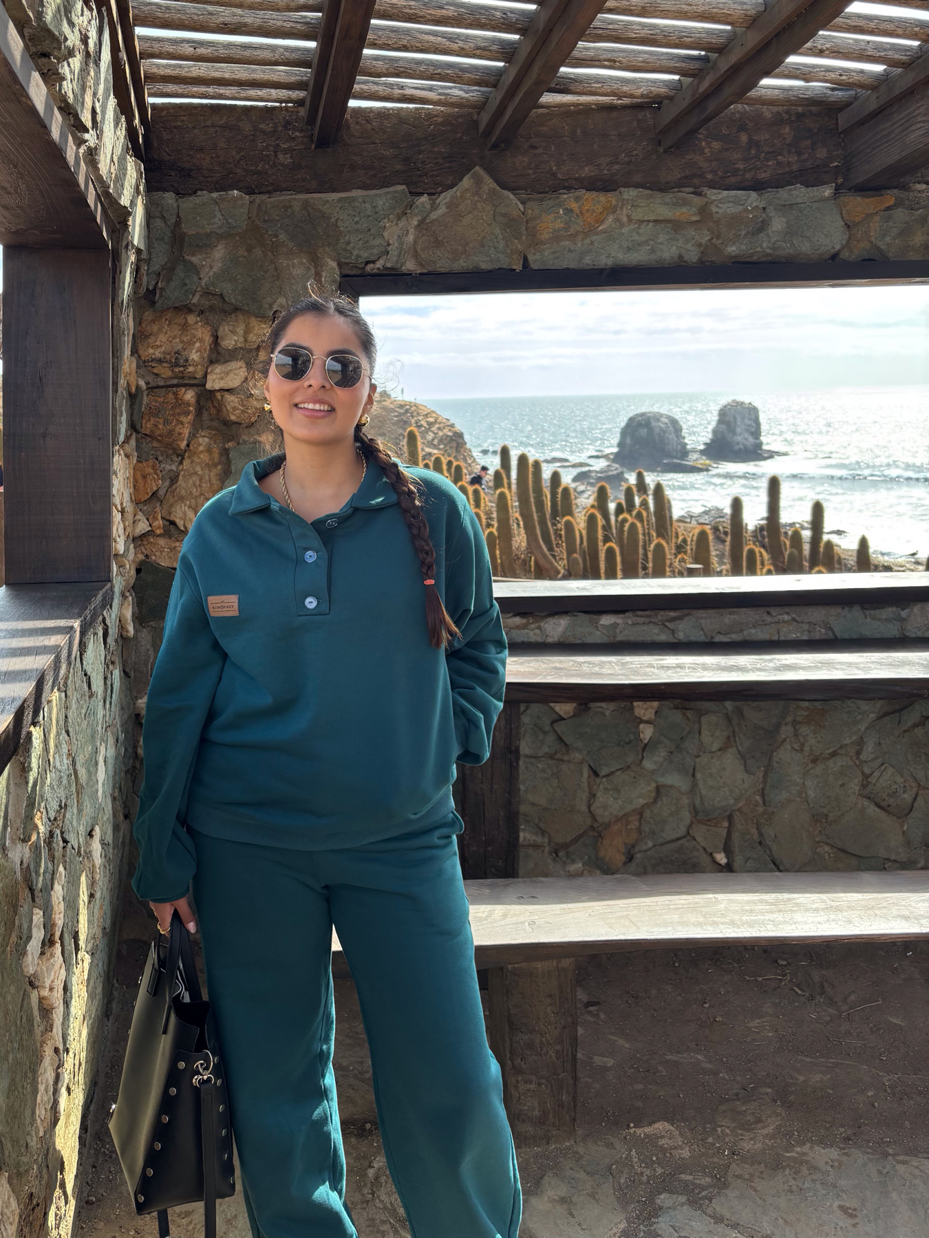 Conjunto Copenhague – Verde Petroleo