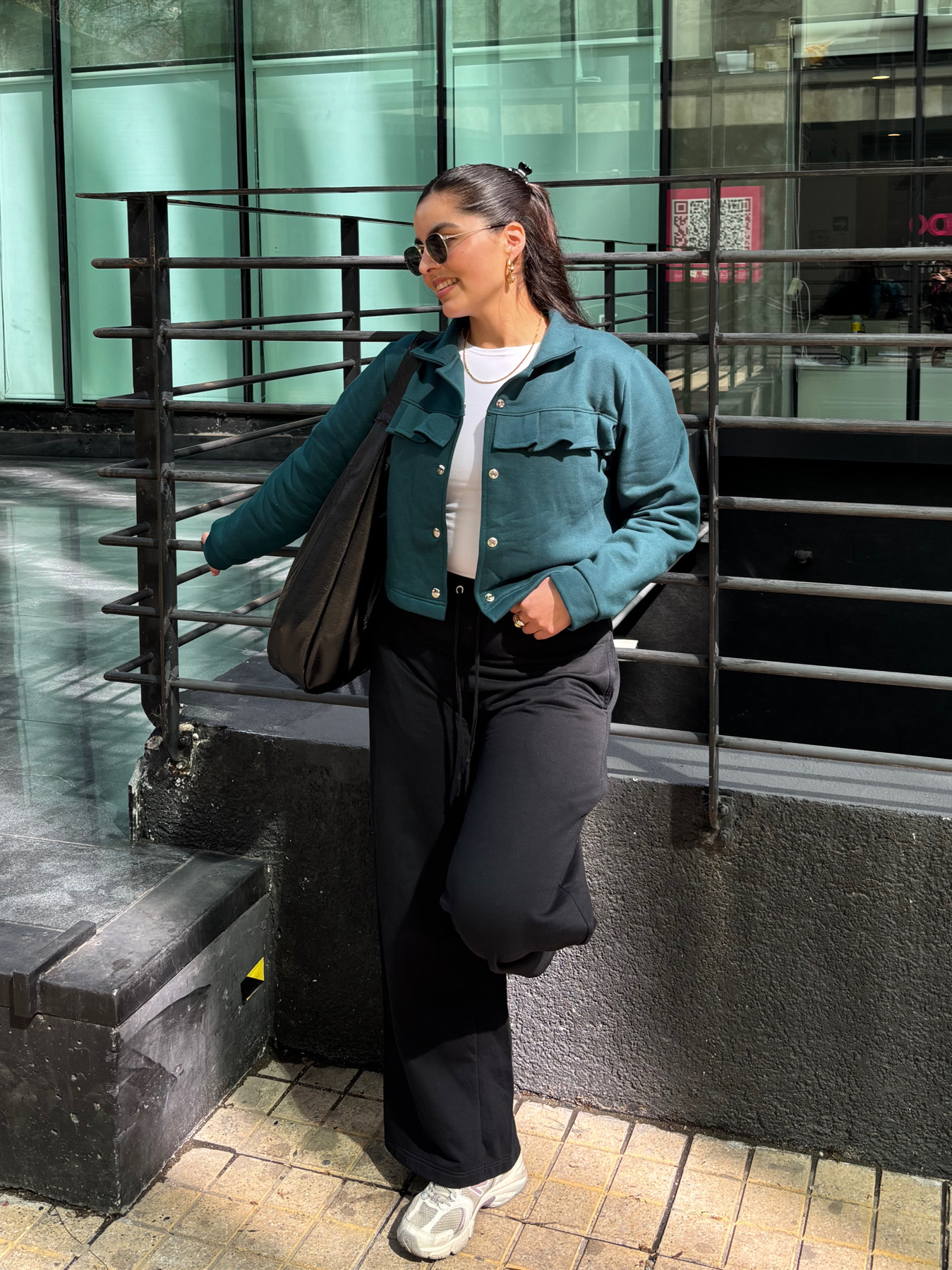PANTALON PALAZZO NEGRO