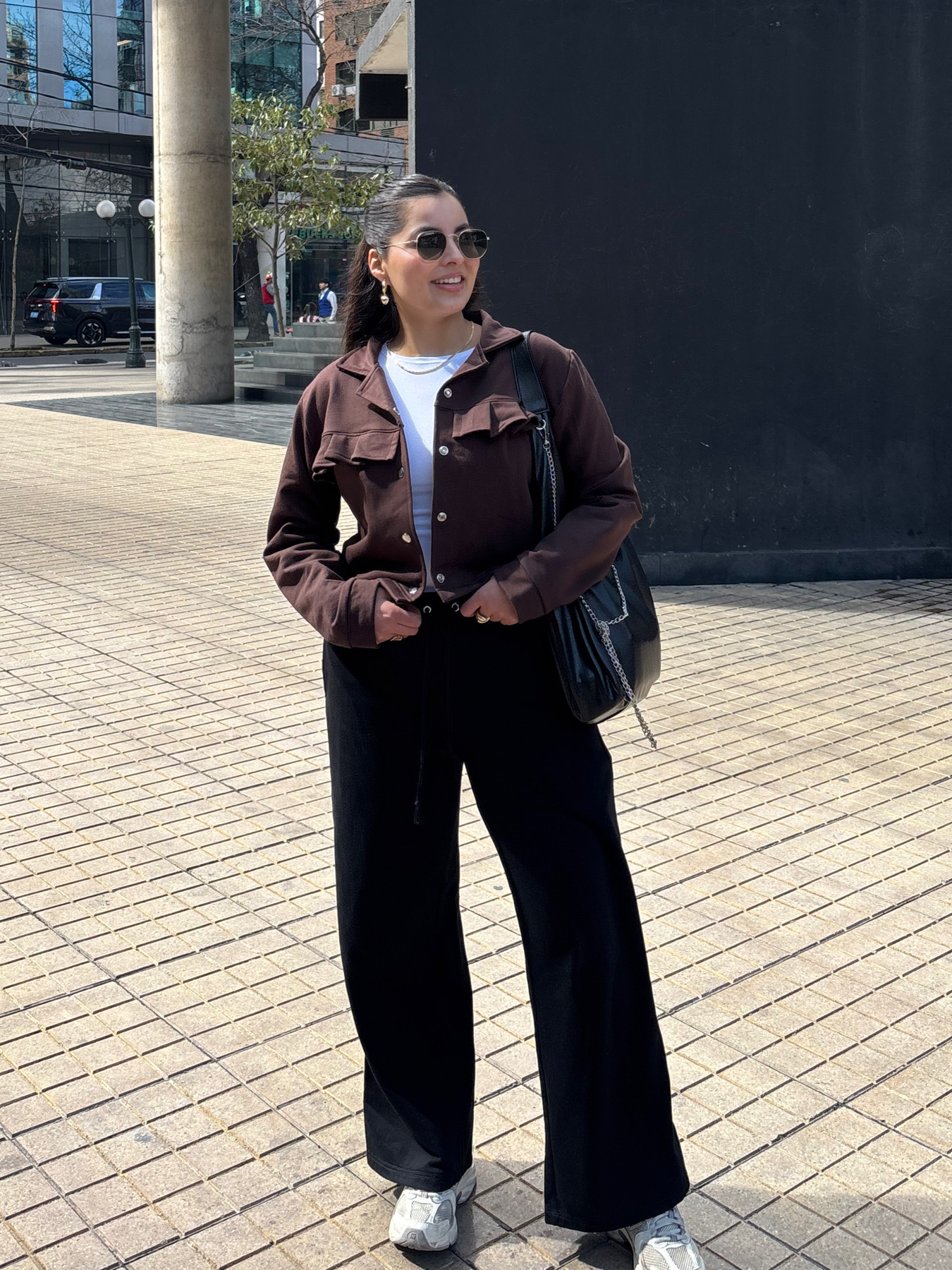 PANTALON PALAZZO NEGRO