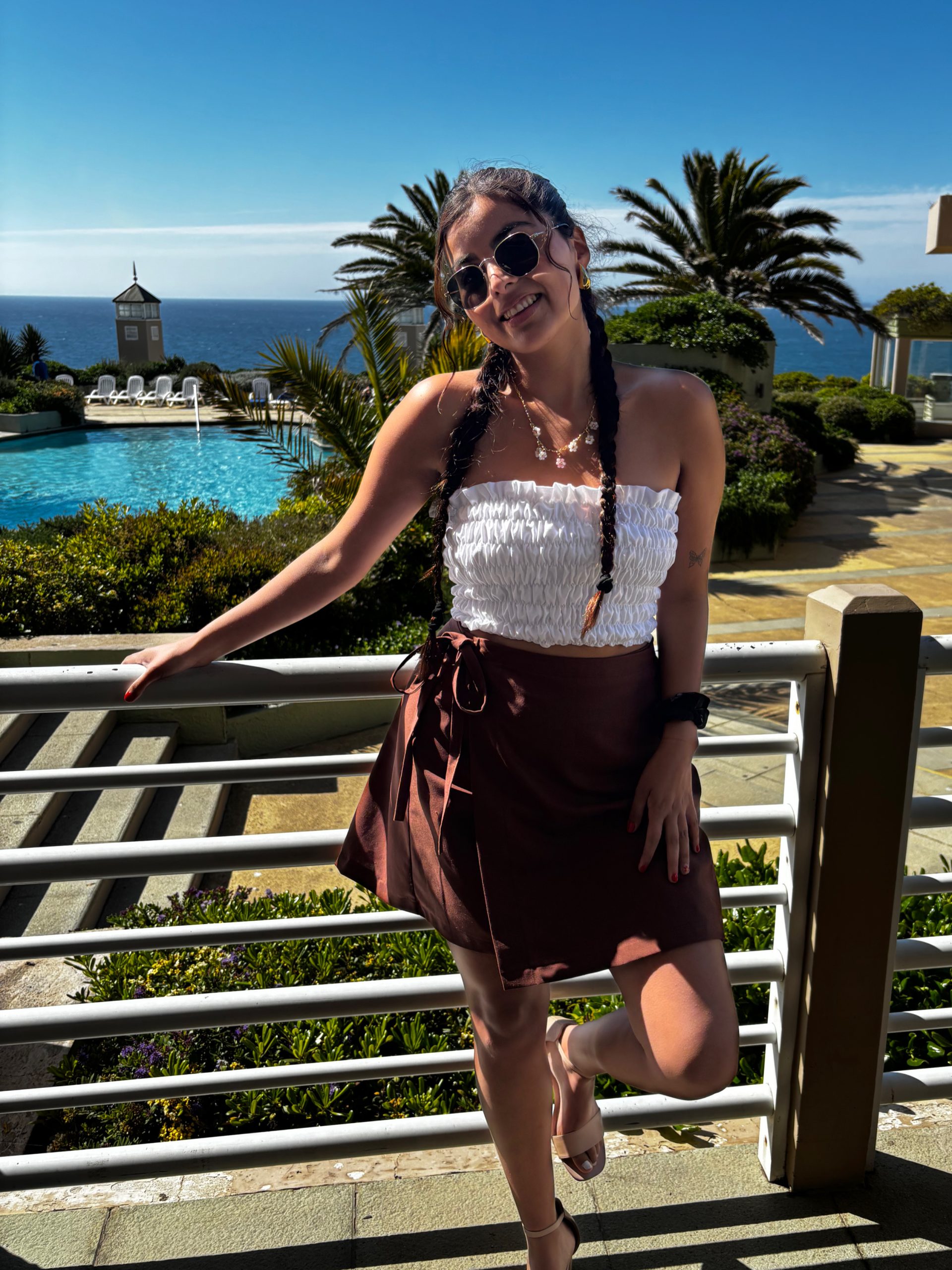 Falda Calafell Café – estilo pareo